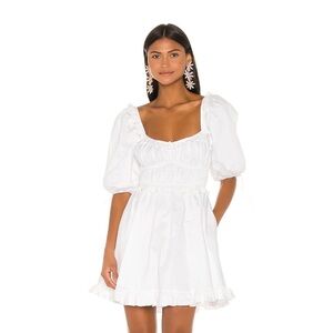 Gently worn, For love and lemons Jackson mini dress size XXS